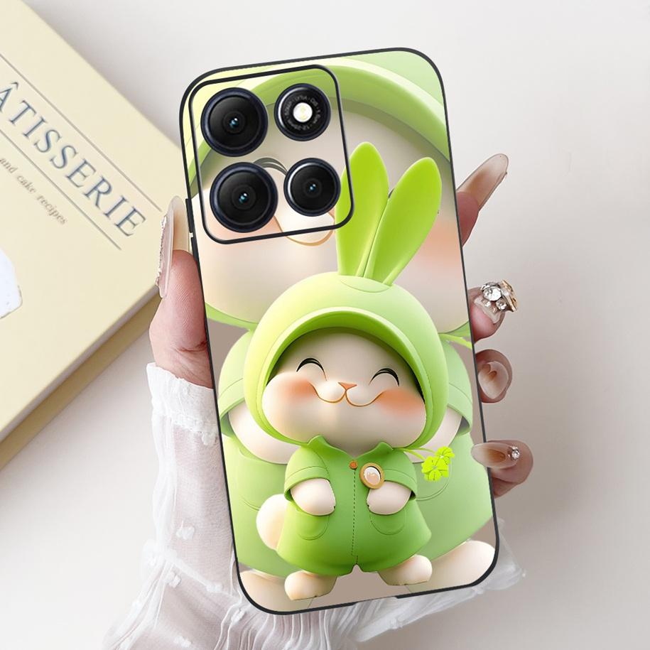 Чехол для Motorola Moto G86 Power 2025 Новый Милый Мультяшный Кролик Панда Чехол Мягкий Силиконовый Задняя Крышка Телефона Для Moto G86 Power Чехол