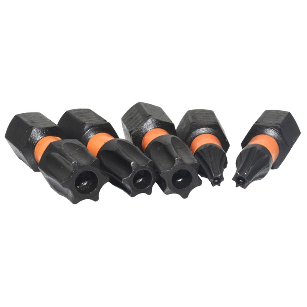 Набор из 26 отверток с головкой Torx, шестигранный хвостовик, защитная отвертка с защитой от несанкционированного доступа, магнитная отвертка, инструмент для бит