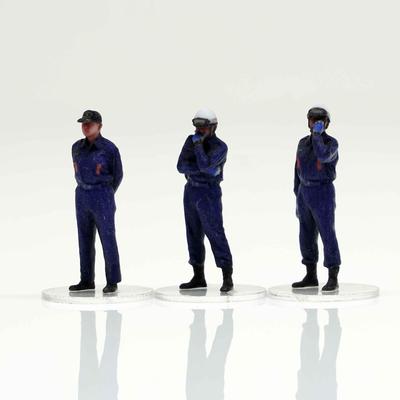 Figreal 1/64 Пожарный 001 Набор из 3 предметов