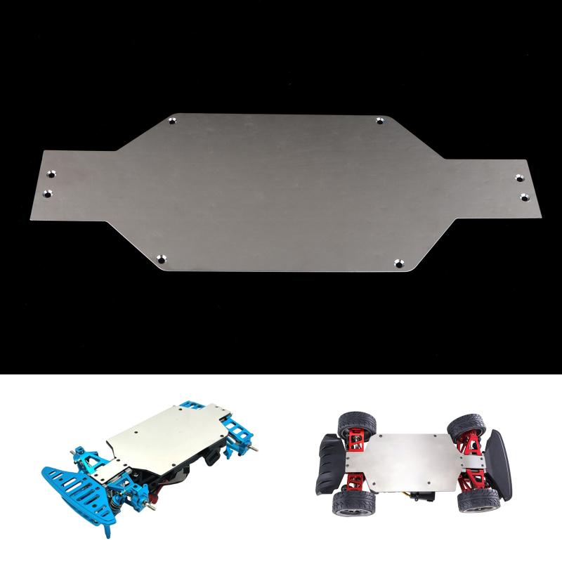 For Mjx 14301 14302 14303 14304 Hyper Go 1/14 Rc Car Stainless Steel Chassis For Armored Vehicles Upgraded Parts Accessories