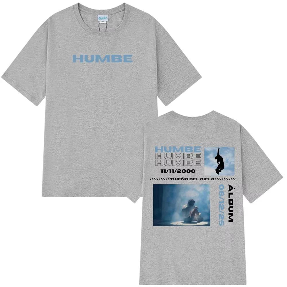 2026 Singer Humbe Esencia Tour Graphics T Shirts Unisex Women Hip Hop Tshirts Short Sleeve Fashion Oversized Cotton TShirts