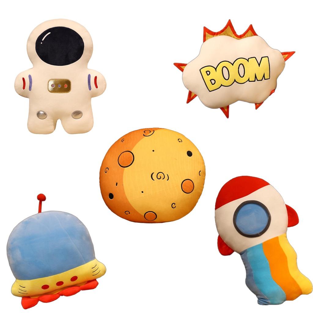 Mars Bomb Plush Spacecraft Pillow For Home Decor