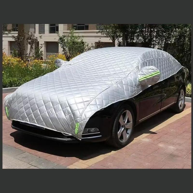 Автомобильный чехол от града, полное покрытие для улицы, дождя, солнца, защита от ультрафиолета, универсальный хлопок, подходит для различных неблагоприятных погодных условий