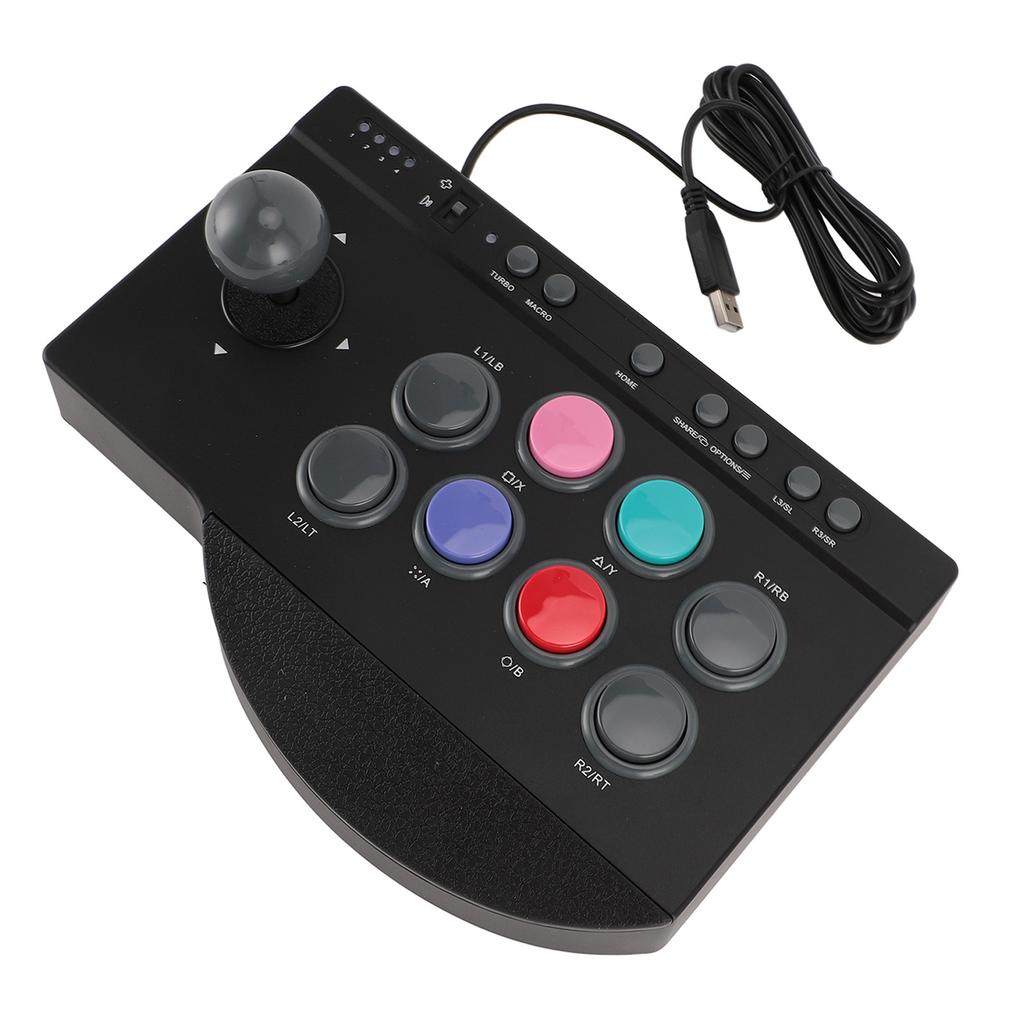 Fighting Stick для PS3 USB Turbo Macro Функции Игровой контроллер Джойстик для Android TV Box для