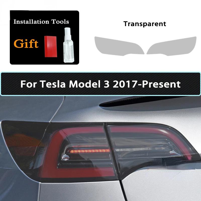 For Tesla Model 3 Y Model X S 2015-2025 HD Car Headlight Protective Film TPU Sticker Headlamp Taillight Fog Lamp Protective Film