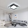 Современный светодиодный потолочный светильник для гостиной, спальни, столовой, кухни, дома, ресторана, квадратная люстра, светильники