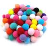 Soft 18/25mm Jewelry Accessories Kids Toy Multicolor Sewing Craft Fluffy Ball Plush Ball DIY Handmade Material Clothing Decoration Pompom  Accessories