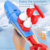Yousheng Snowball Launcher Shark Shape Snowball Maker для детей Простая форма для изготовления снежков Игрушка для снежков на открытом воздухе для зимних развлечений