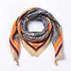Idyllic Small Fresh Women's Imitation Silk Square Scarf Silk Scarf Temperament Versatile Scarf Shawl Heat