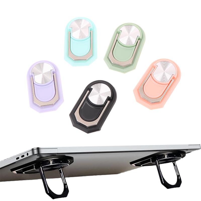 1 шт. Невидимая мини портативная охлаждающая подставка-ножки для планшета, клавиатуры, складная подставка-кронштейн с нескользящей основой из цинкового сплава для ноутбука