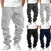 Men's  Sports  Leisure  Versatile  Multiple  Pockets  Workwear  Trousers