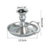 With Handle Round Single-head Candlestick Anti Slip Handheld Candle Holder  Wedding