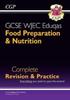 Книга New GCSE Food Preparation & Nutrition WJEC Eduqas Complete Revision & Practice (with Online Quizzes)