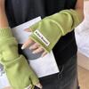 Модные новые японские перчатки без пальцев с многослойными рукавами для женщин на осень и зиму, универсальные, трендовые, в стиле ленивой небрежности, вязаные теплые шерстяные рукава