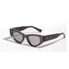 Очки Street Shot Square Cat Eye Солнцезащитные очки Мужские солнцезащитные очки Love Rivet Женские ретро Ins Xiaohongshu