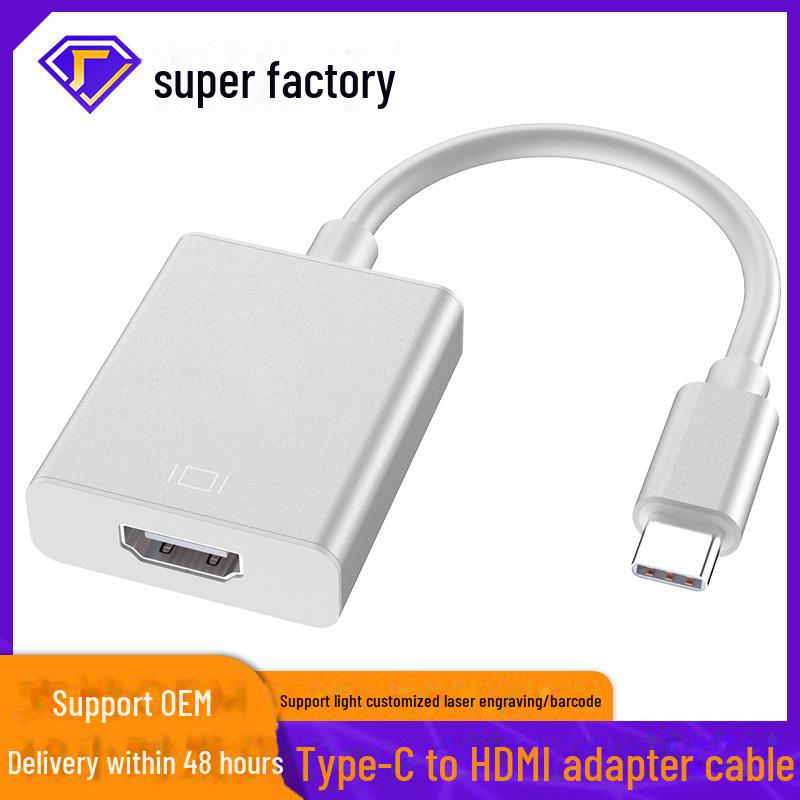 Адаптер Multi-Port Type-C to HDMI/VGA/DVI/DP для внешних дисплеев