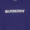 Burberry Футболки Мужские Синие С Круглым Вырезом Средние 80530131