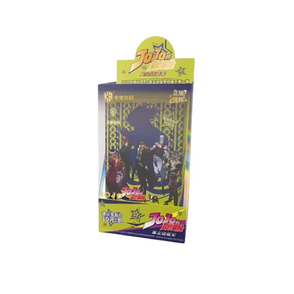 Genuine JOJO's Bizarre Adventure Golden Wind Second Series Collectible Trading Cards Collection Anime Booster Pack Cards