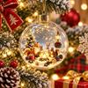 Transparent Christmas Ball Ornament Lightweight Holiday Tree Decor  Holiday Party
