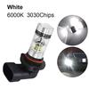 1pc 9006 HB4 100W 6000K Super White Fog Light 2323 LED Driving Bulb DRL Daytime Running Light