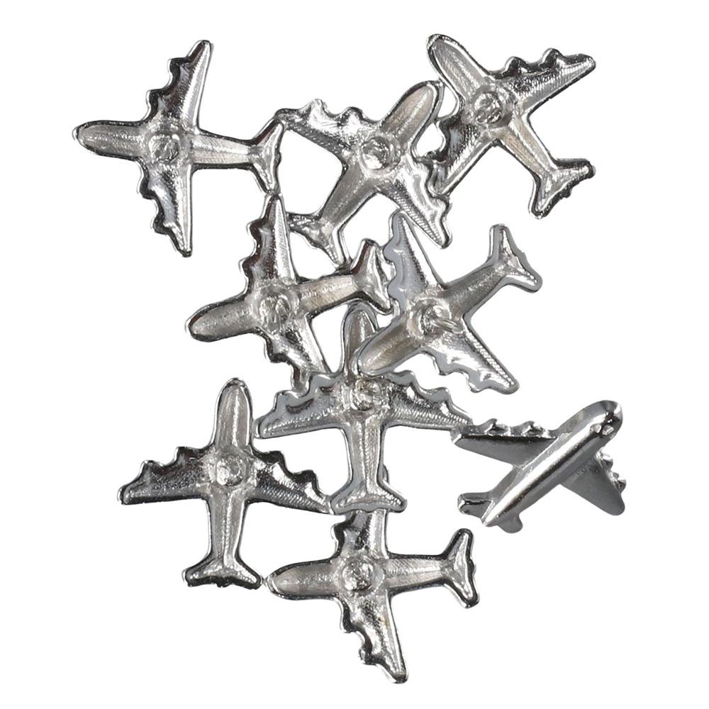 Silver Color Airplane Thumb Tacks  Push Pins Office Thumb Tacks  Bulletin Boards
