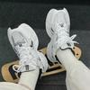 Popular Mesh Breathable Dad Shoes Women's Ins2024 New Summer Versatile Platform Student Leisure Sports Women's Shoes