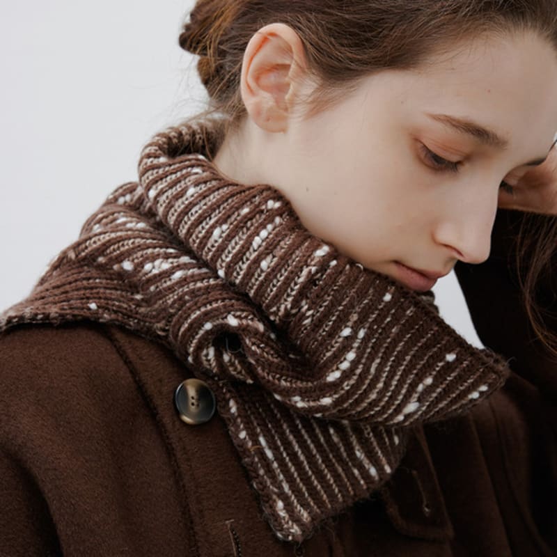 tageechita TG_Hazy snow dot scarf