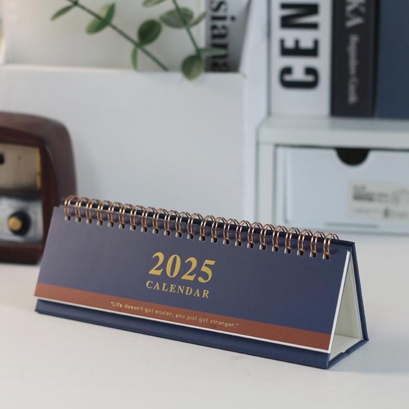 Simple 2026.07-2026.12 Desk Calendar To Do List Check In Daily Planner Time Manegement Schedule Organizers Desk Office Supplies
