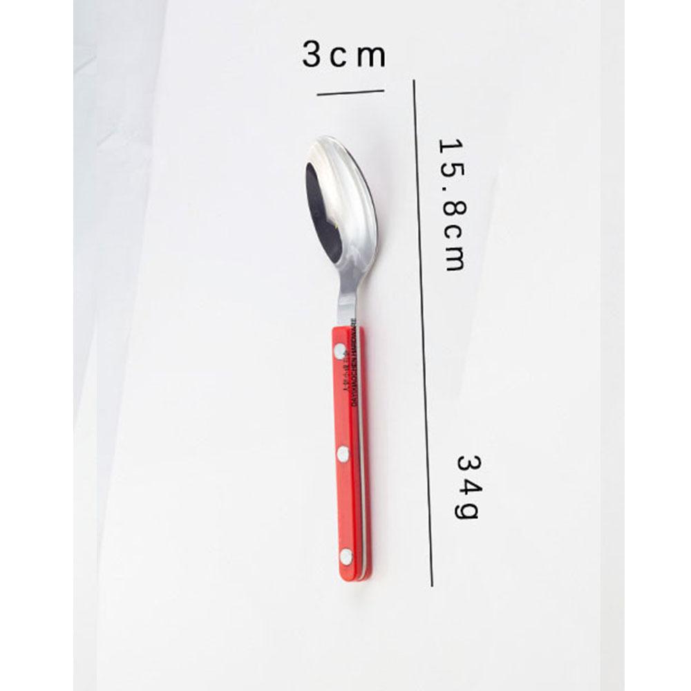 Набор столовой посуды для западного ресторана из нержавеющей стали 304, бытовой, с ручками-зажимами, нож, вилка, ложка, ручки под мрамор, нож для масла, десертная ложка