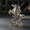 Zodiac Horse Zodiac Horse Statue Small Horse Metal Ornaments Vintage Horse Figurines  Gifts