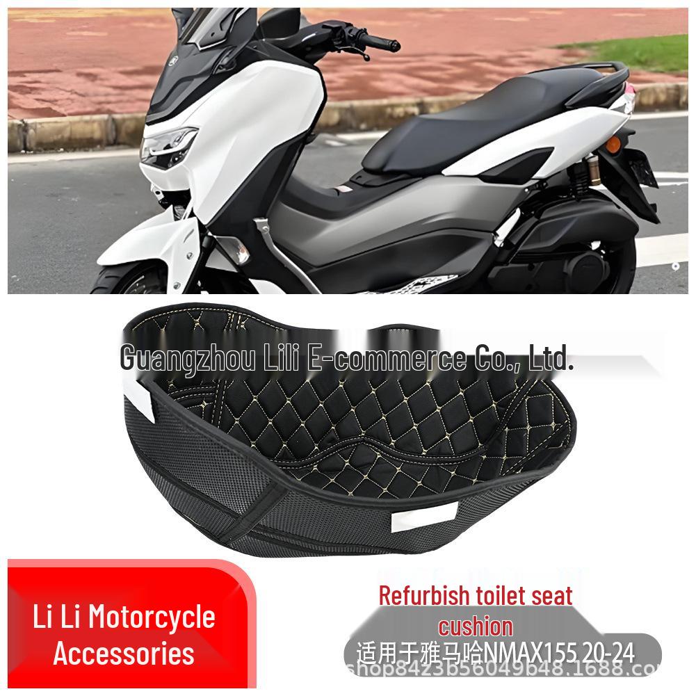 Yamaha NMAX155 20-24 Тихий вкладыш в багажное отделение сиденья и накладка на педаль