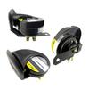 Universal 12V Motorcycle Automotive Horn Metal Build High Frequency Sound Emission Hassle Free Mounting Water Resistant