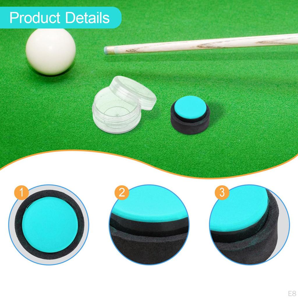 Аксессуары для бильярдного кия Мел для бильярдного кия Тонкая текстура Профессиональная практическая турнирная бильярдная палка