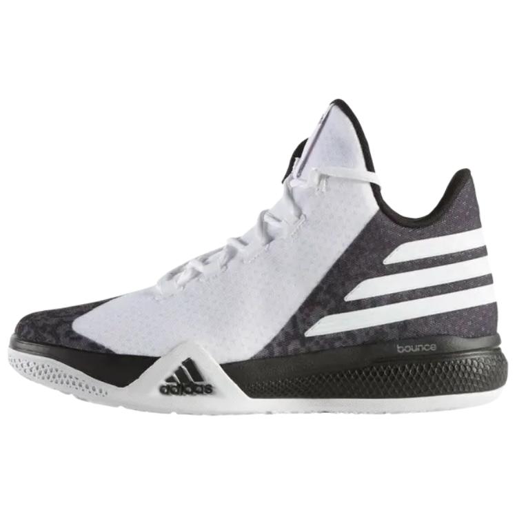 adidas Light Em Up 2 Баскетбольные кроссовки Мужские Белый Черный AQ8466