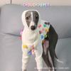 Italian Greyhound Whippet Christmas Turtleneck Pet Sweater White Pom Winter Fall Warm Dog