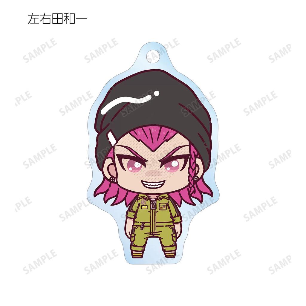 Danganronpa Hinata Hajime Kuzakura Akane Nanami Chiaki Acrylic Keychain Pendant Decor
