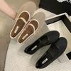 Fashion Designer Autumn Women Mesh Fabric Ballet Flat Shoes Fashion Shallow Elastic Band Ladies Comfort Soft Sole Mary Jane Shoes
