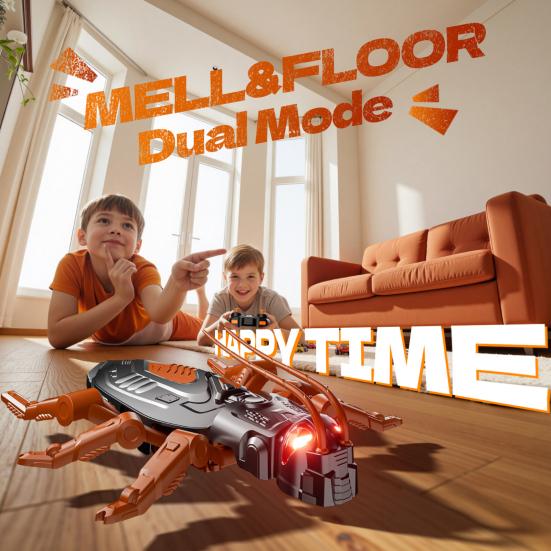 Электрическая игрушка Геккон с дистанционным управлением, со светодиодными глазами, вращение на 360 градусов, перезаряжаемая, лазающая по стенам ящерица на радиоуправлении, геккон для лазания по стенам для малышей, игрушка для розыгрышей