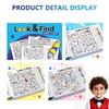 Enhance Visual Perception Fun Coloring Book Look & Find Game Book  Children Gift
