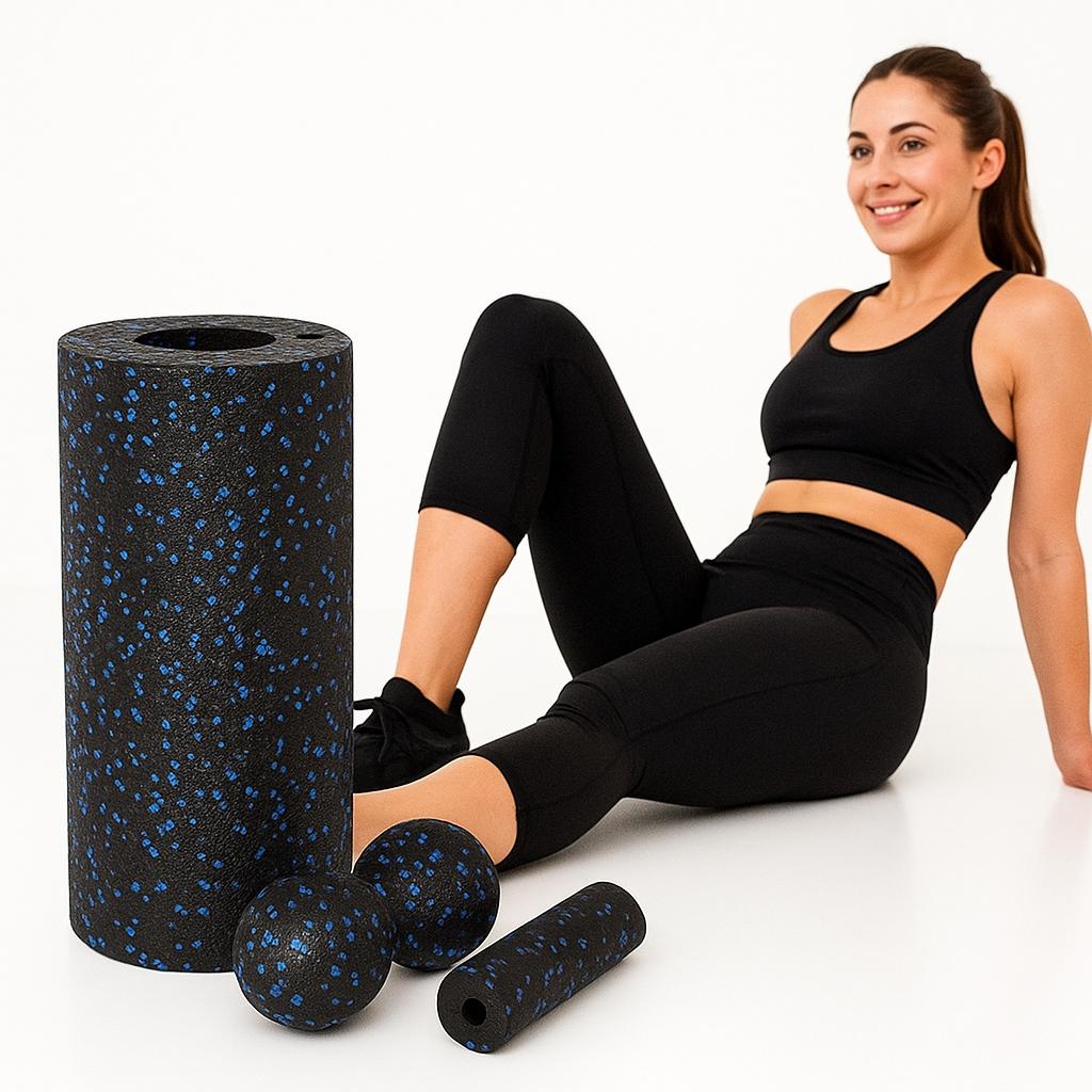Set of rollers, rollers, massage rollers, sports, rehabilitation set