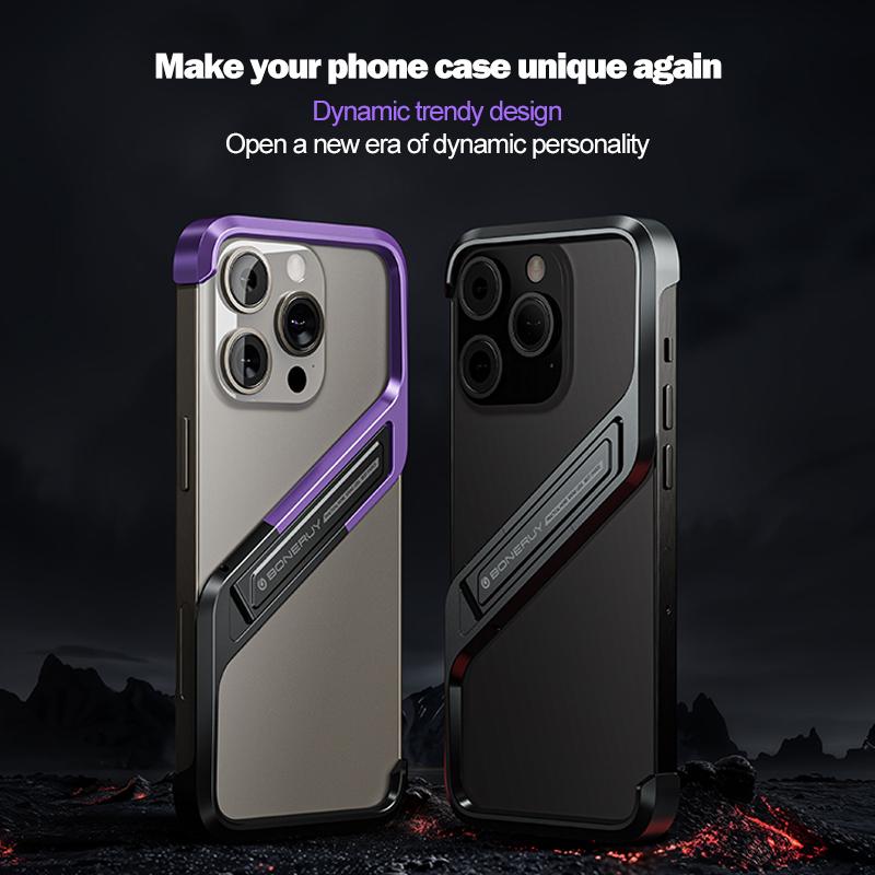 Металлический держатель Snap-on чехол для телефона iPhone 14 15 Pro Max Z-образная геометрическая подставка-держатель чехол для телефона