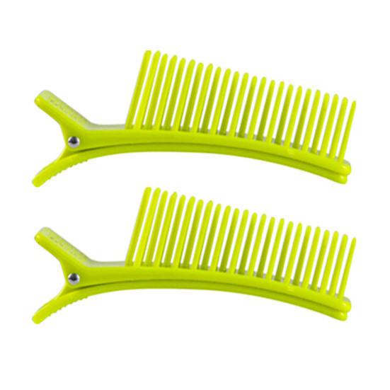 2 шт. зажим для укладки волос, профессиональный нескользящий гребень для пробора без следов, зажим для волос с клювом утки, домашний салон, женская стрижка волос