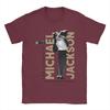 Funny MJ Michael Jackson TShirt Unisex Round Collar Cotton T Shirt Short Sleeve Tees Gift Idea Tops