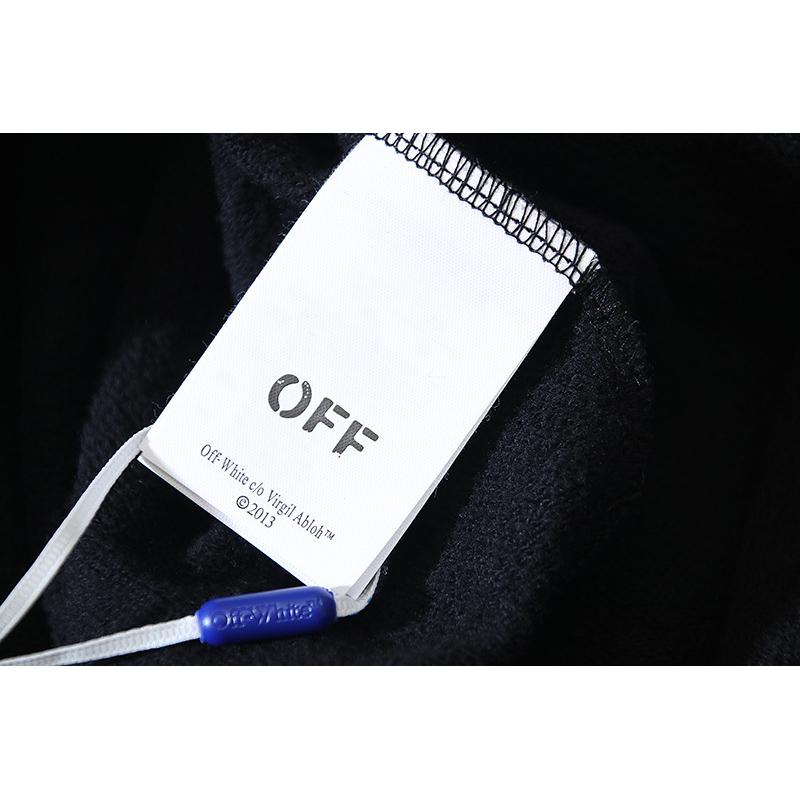 1015 Off-White 2026 Spring/Summer New OW Thick Plate Letter Pattern Printed Men's and Women's Casual Loose Shorts