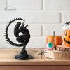 Статуя инопланетянина, 3D-печатная фигурка существа ужасов из смолы, украшение, 6 дюймов, коллекционная скульптура инопланетянина, настольный декор, подарок для фаната научной фантастики