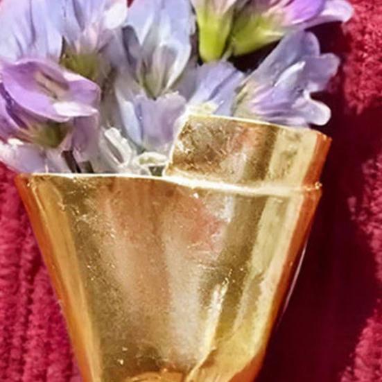 2 шт. Искусная брошь-ваза для цветов Держатель для настоящих/сушеных цветов Носимая цветочная булавка на лацкан Минималистичная художественная брошь