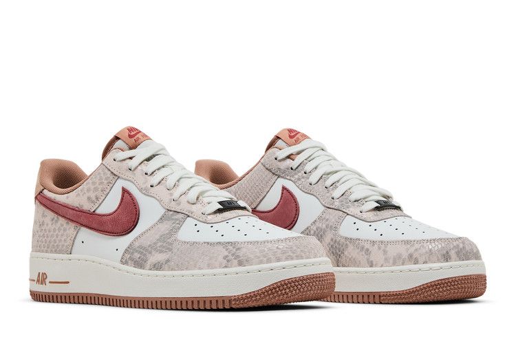 Men's Sneakers Nike Air Force 1 Low Canyon Rust Snakeskin Summit White/Canyon Rust-Sail
