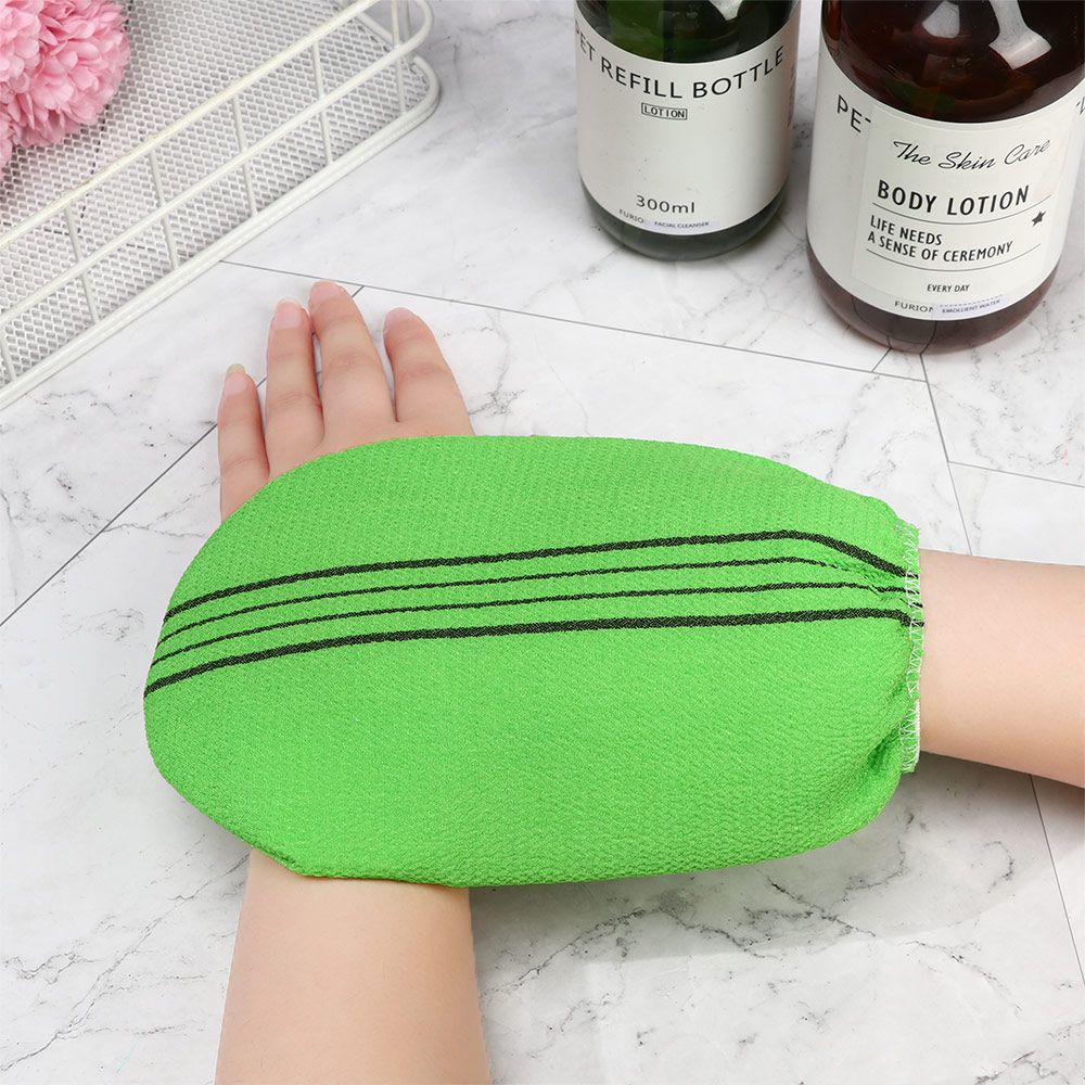 Extreme Comfort Cleaner Viscose Fiber Exfoliating Towel Body Rub Bath Glove Shower Scrubber