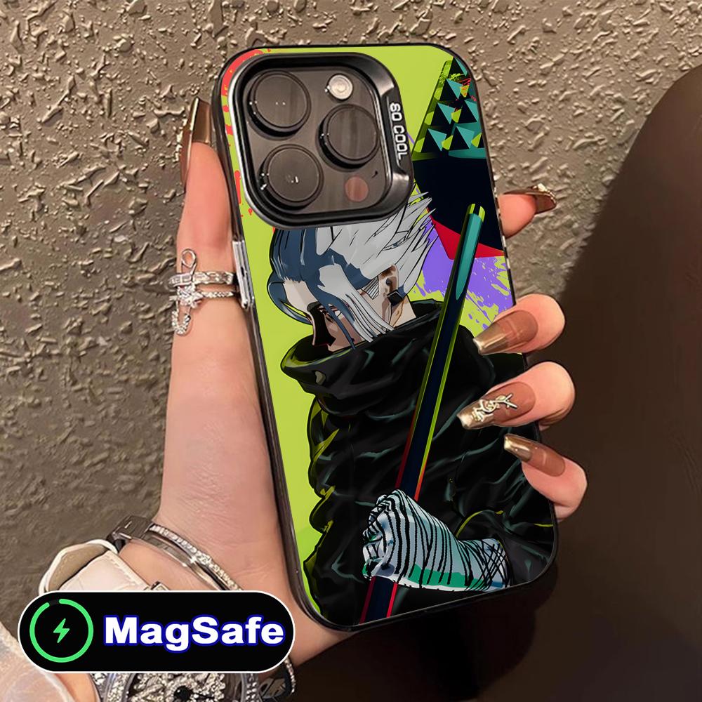Sakamoto Days Gaku Phone Case for iPhone 17 16 15 14 13 12 11 Air Pro Max Plus MagSafe Translucent Colorful Cover Pretty Luxury