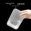 Disposable Rectangular Transparent Food Container